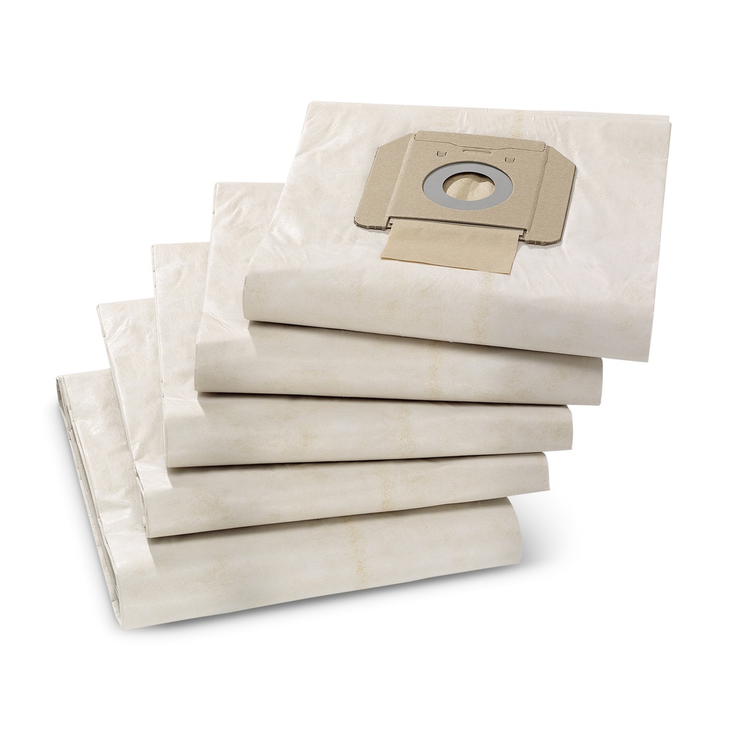 Bolsa filtro papel/poliester 5 unidades, Karcher