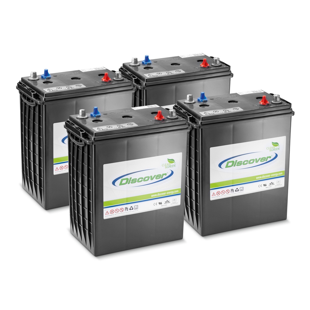 Conjunto de baterias AGM 4x 6V/285Ah, Karcher