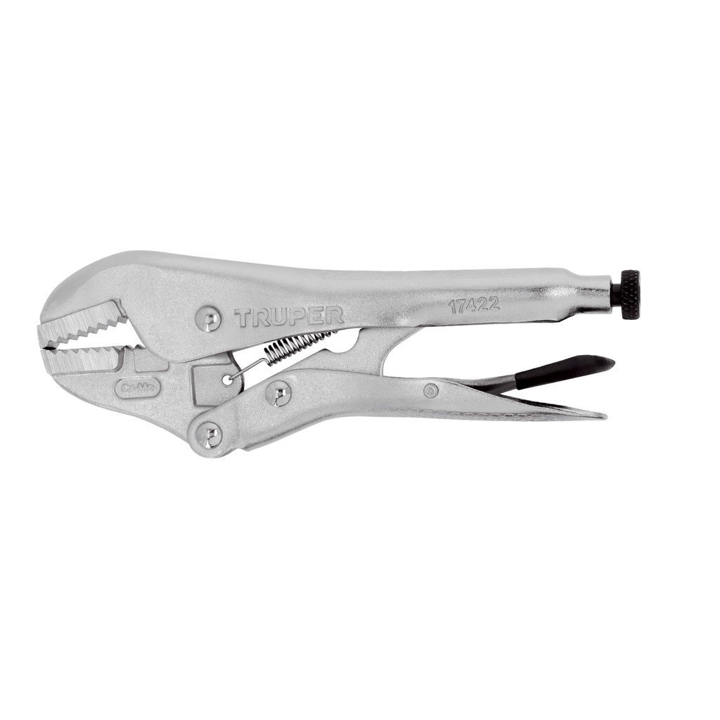 Alicate de presion 7" mordaza recta, Truper