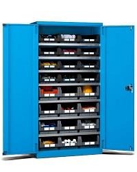 Armario Metalico 7 planos AZUL | 1023x555x2000 c/contenedores, Storage Compat