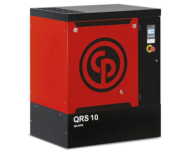 Compresor QRS 10 HP 125 BM 40CFM 125PSIG 208-230-460V 60Hz 1133 Caudal L/min No incluye Secador No incluye tanque, Chicago Pneumatic