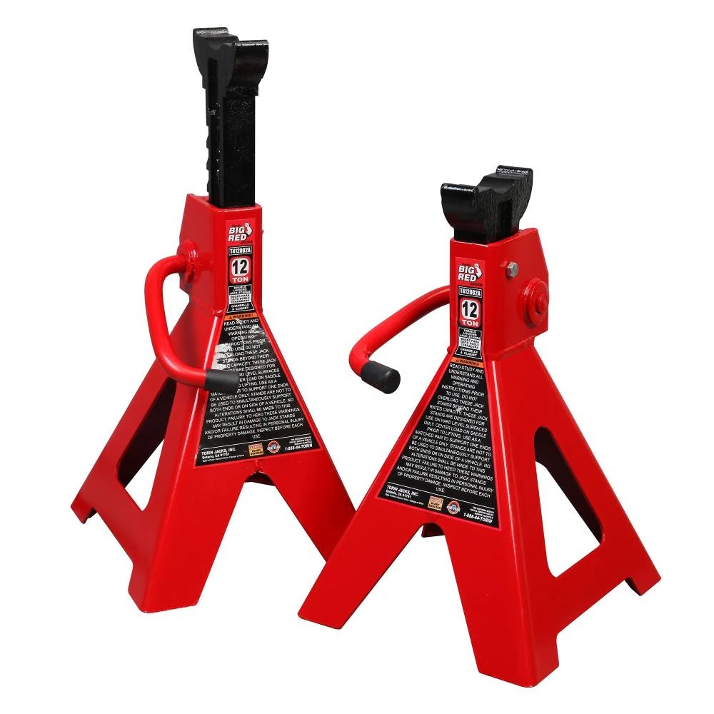 Caballete de apoyo 12 TON (PAR), Big red