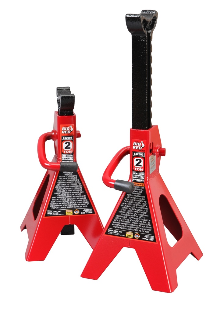 Caballete de apoyo 2TON (PAR), Big red