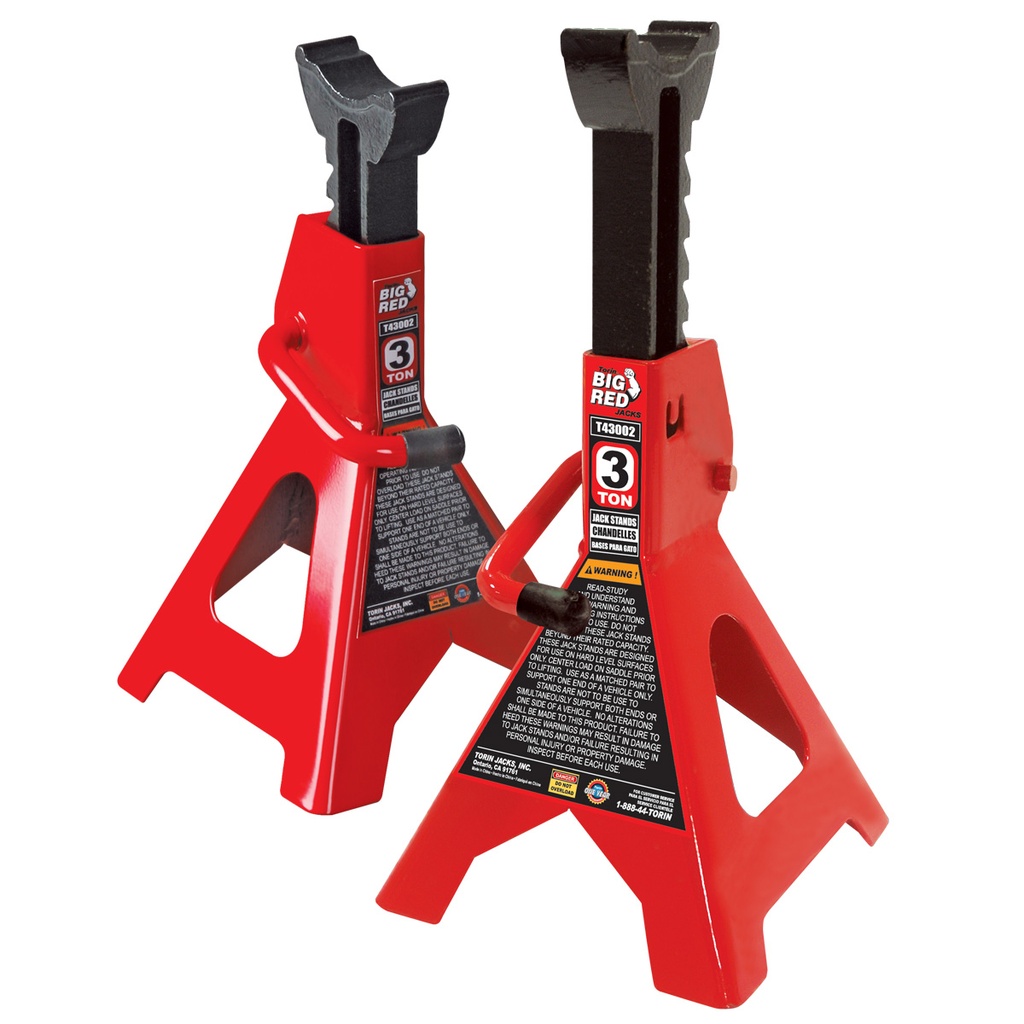 Caballete de apoyo 3 TON (PAR), Big red