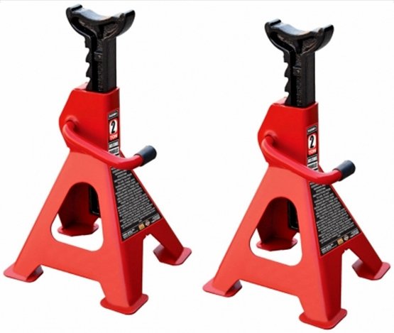Caballete de apoyo c/base 2 TON (PAR), Big red
