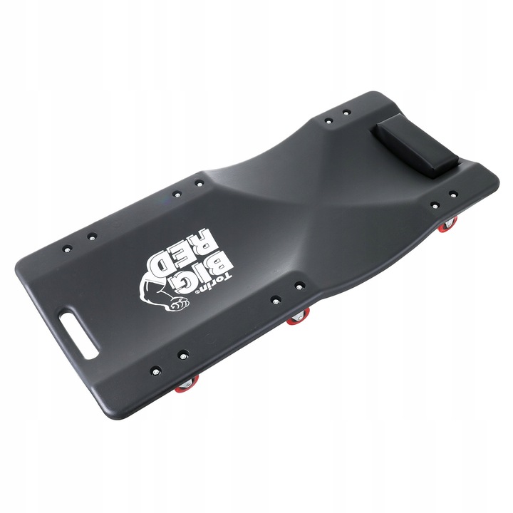 Camilla plástica p/mecánico 36", Big red