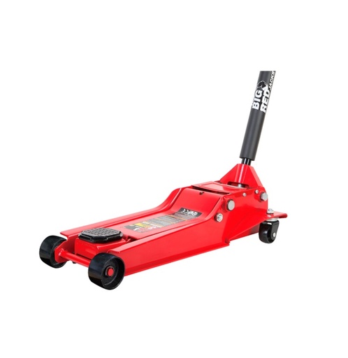 [T83508] GATA LAGARTO HIDRAULICA 3.5 TON BAJO PERFIL CHASIS LARGO, BIG RED
