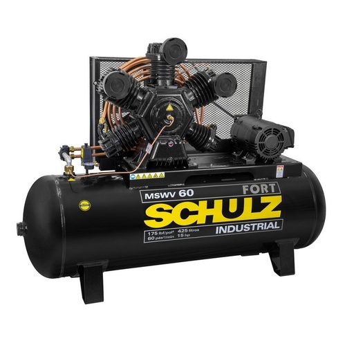 [934.3516-0] COMPRESORA DE AIRE ESTACIONARIA INDUSTRIAL Modelo MSW 60 MAX/425, Schulz