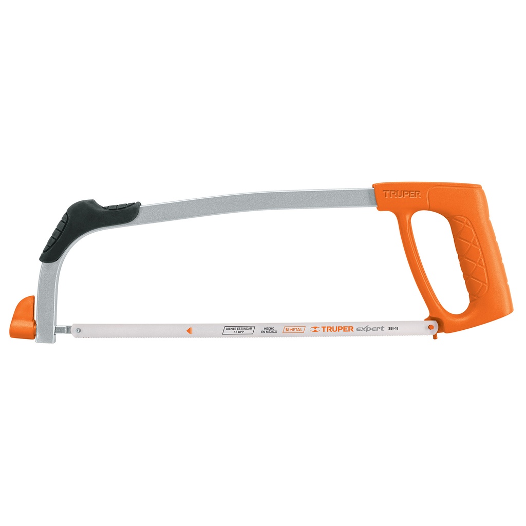Arco de sierra profesional tubular de acero 0° - 90° 12", Truper
