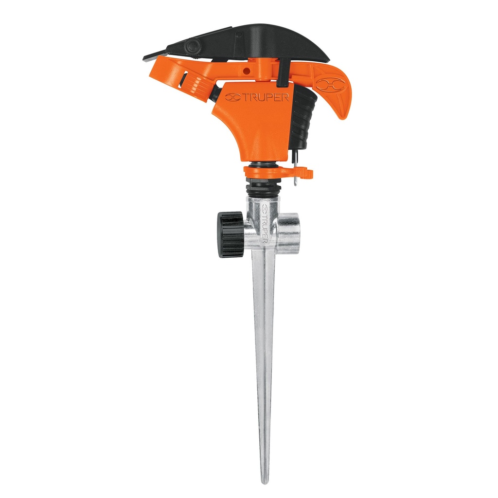 Aspersor palstico 2 vias y estaca 11", Truper