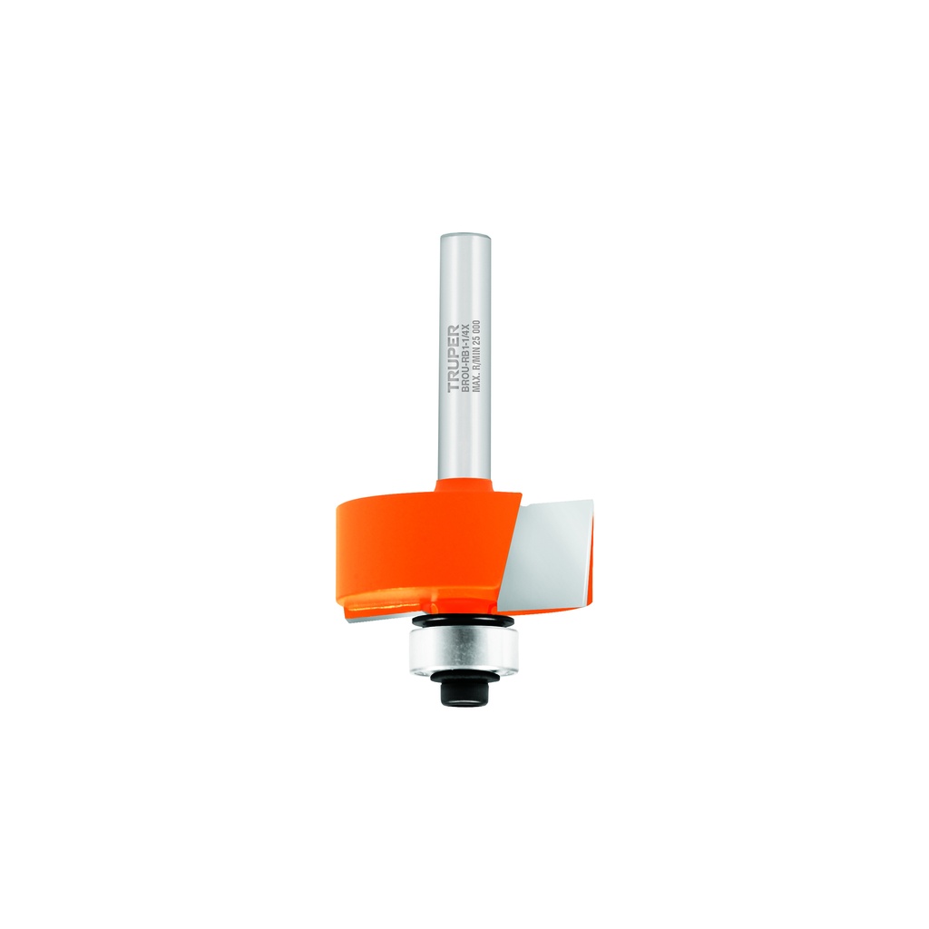 Broca para router rebajado 1-1/4" con balero, Truper