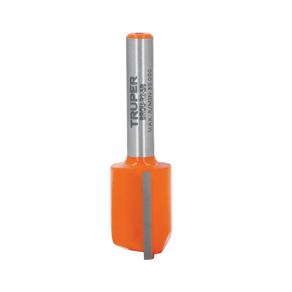 Broca para router recta con dos filos, 5/8" x 20mm, Truper