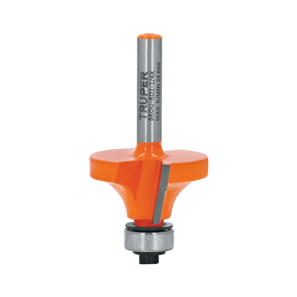 Broca para router redondeado con balero  1 1/4" x 16.5mm, Truper