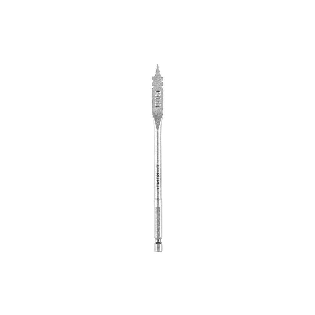 Broca plana para madera 3/8", Truper