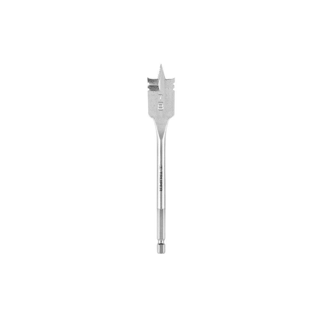 Broca plana para madera 7/8", Truper