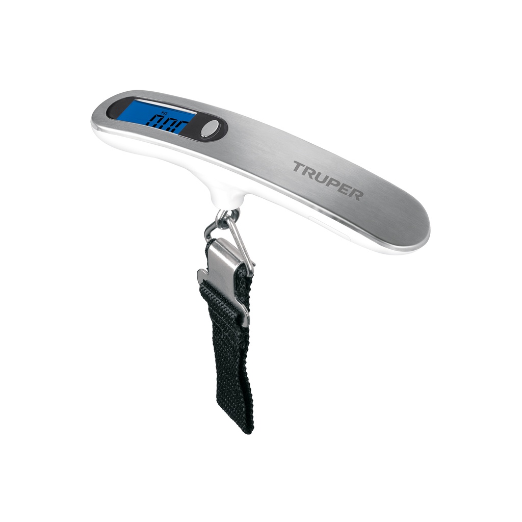 Báscula electrónica para maleta, 50 kg, Truper