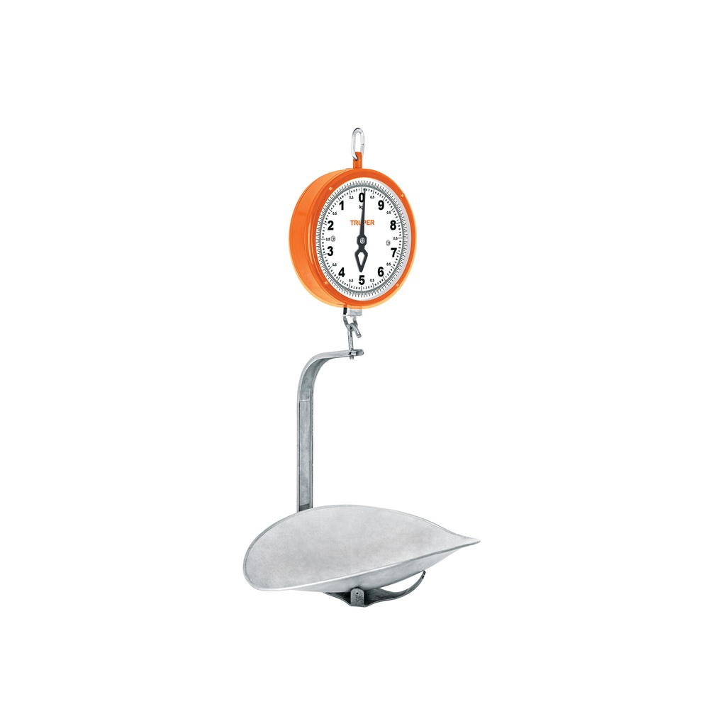 Báscula mecánica colgante, 10 kg, Truper