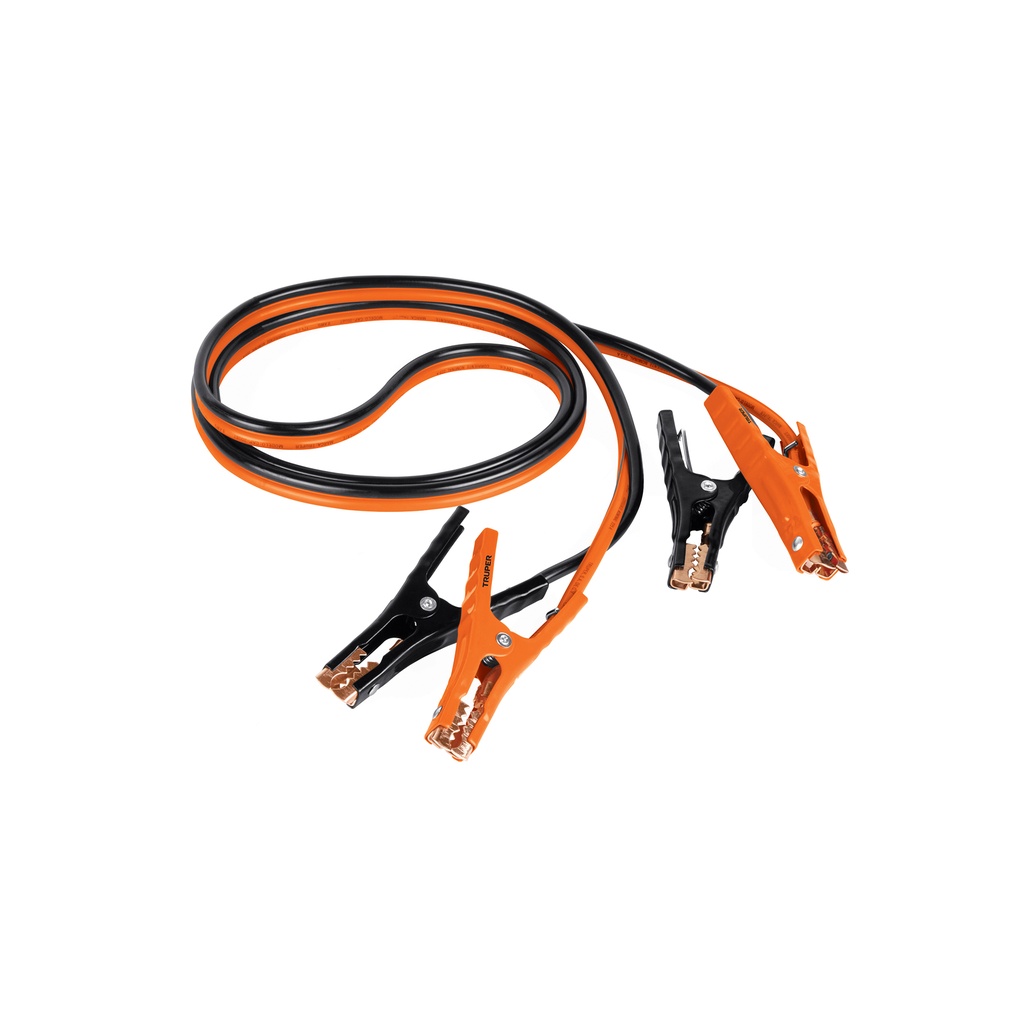 Cables pasa corriente de 3 m calibre 8 AWG, Truper