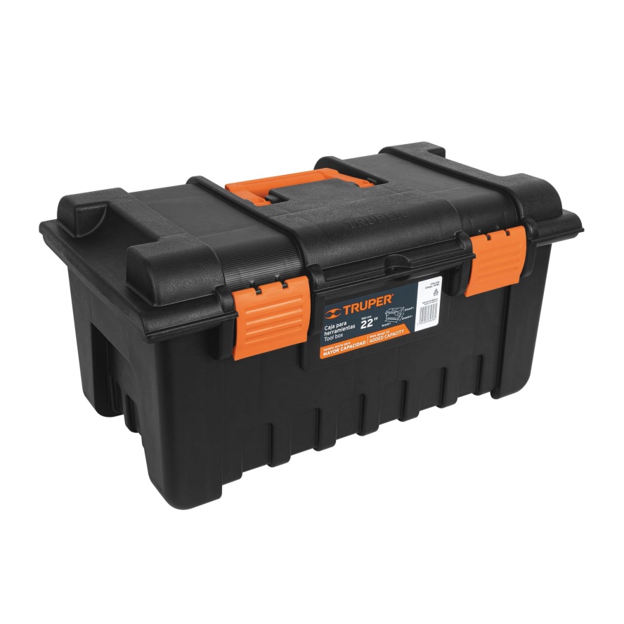 Caja para herramienta de 22" sin compartimentos, Truper