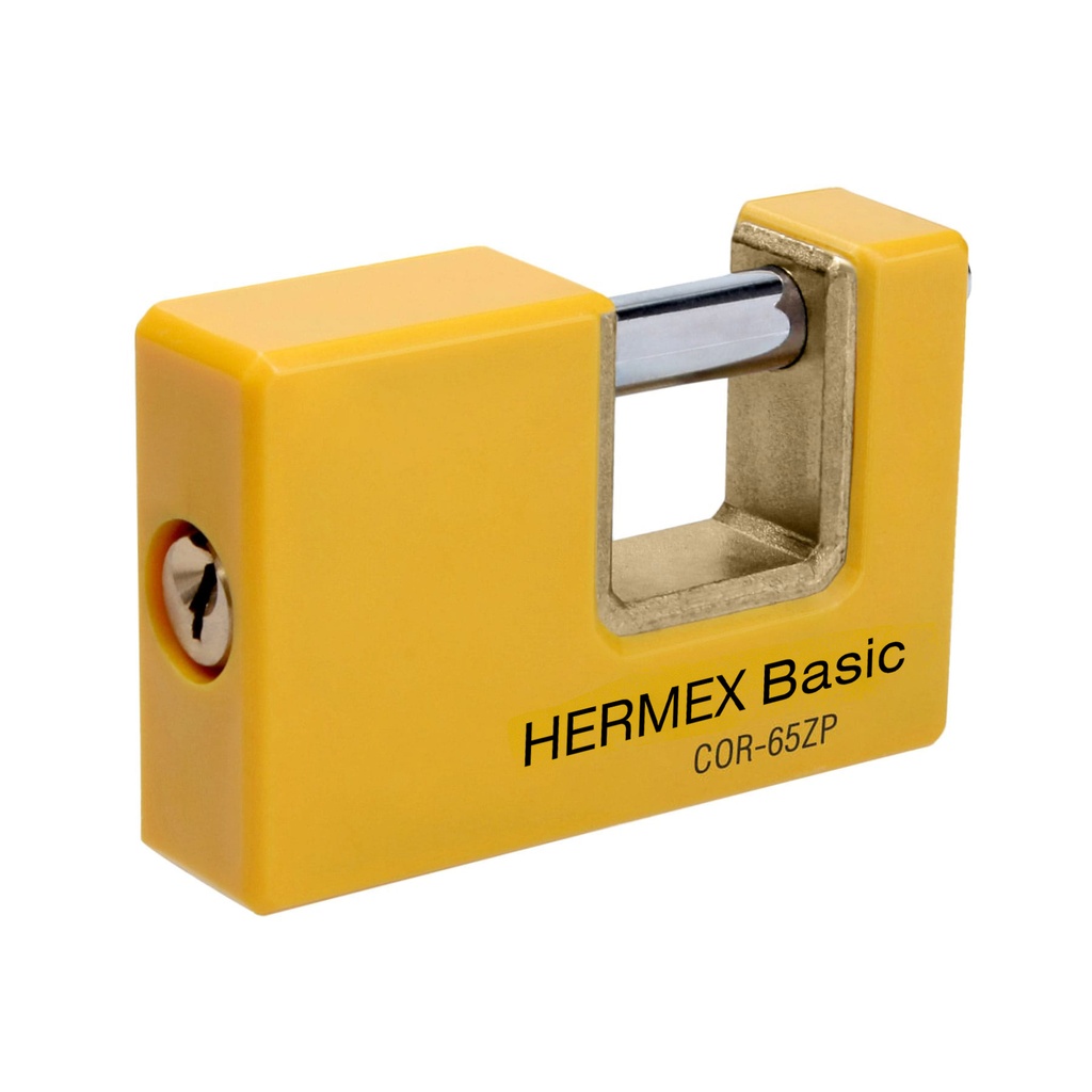 Candado antipalanca 65mm cuerpo metalico Hermex Basic, Truper