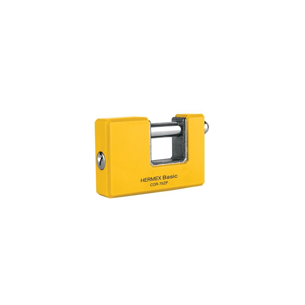 Candado antipalanca 75mm cuerpo metalico Hermex Basic, Truper