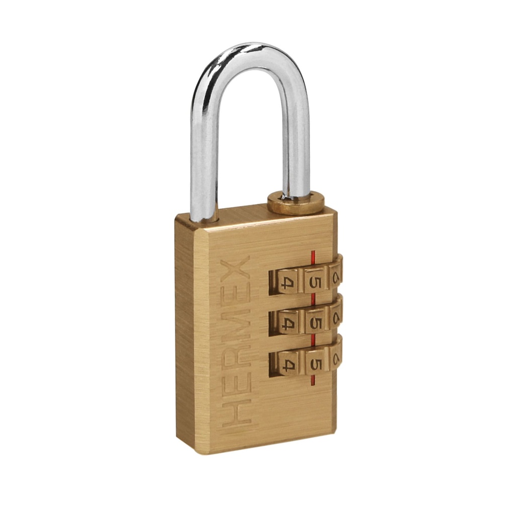 Candado de combinacion, cuerpo de laton 28mm, Truper