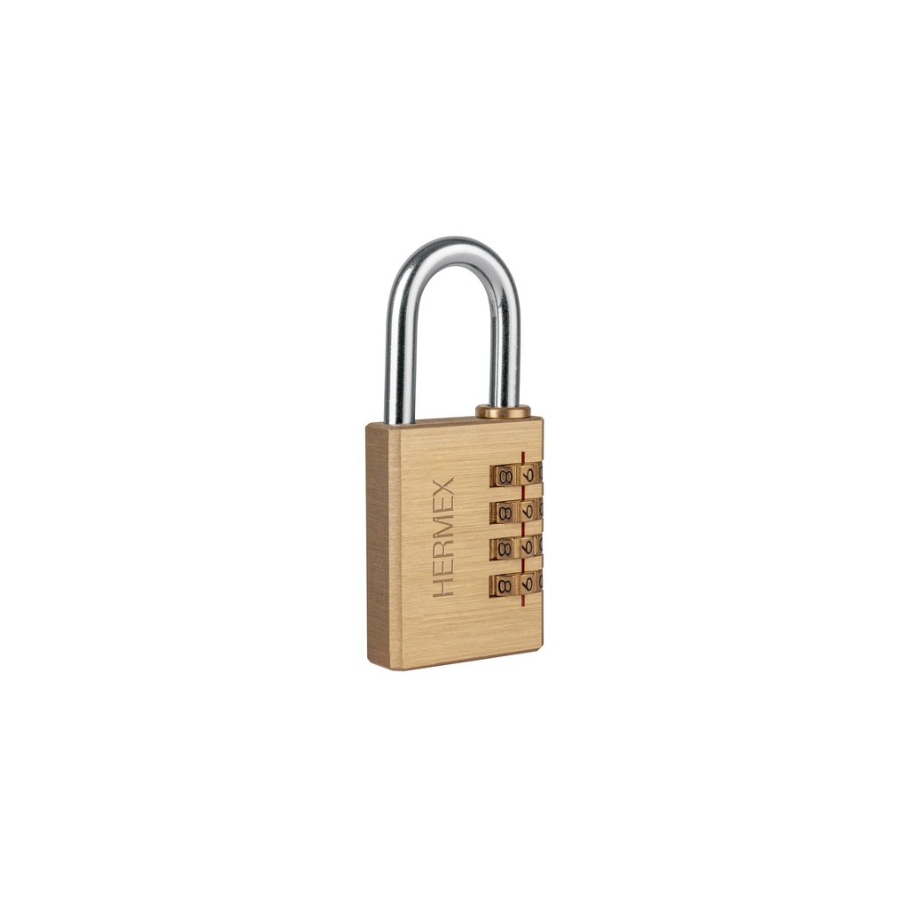Candado de combinacion, cuerpo de laton 40mm, Truper