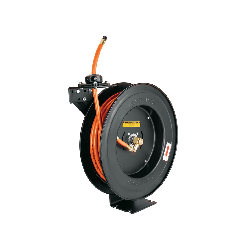 Carrete Retractil con manguera 3/8" x 15m, Truper