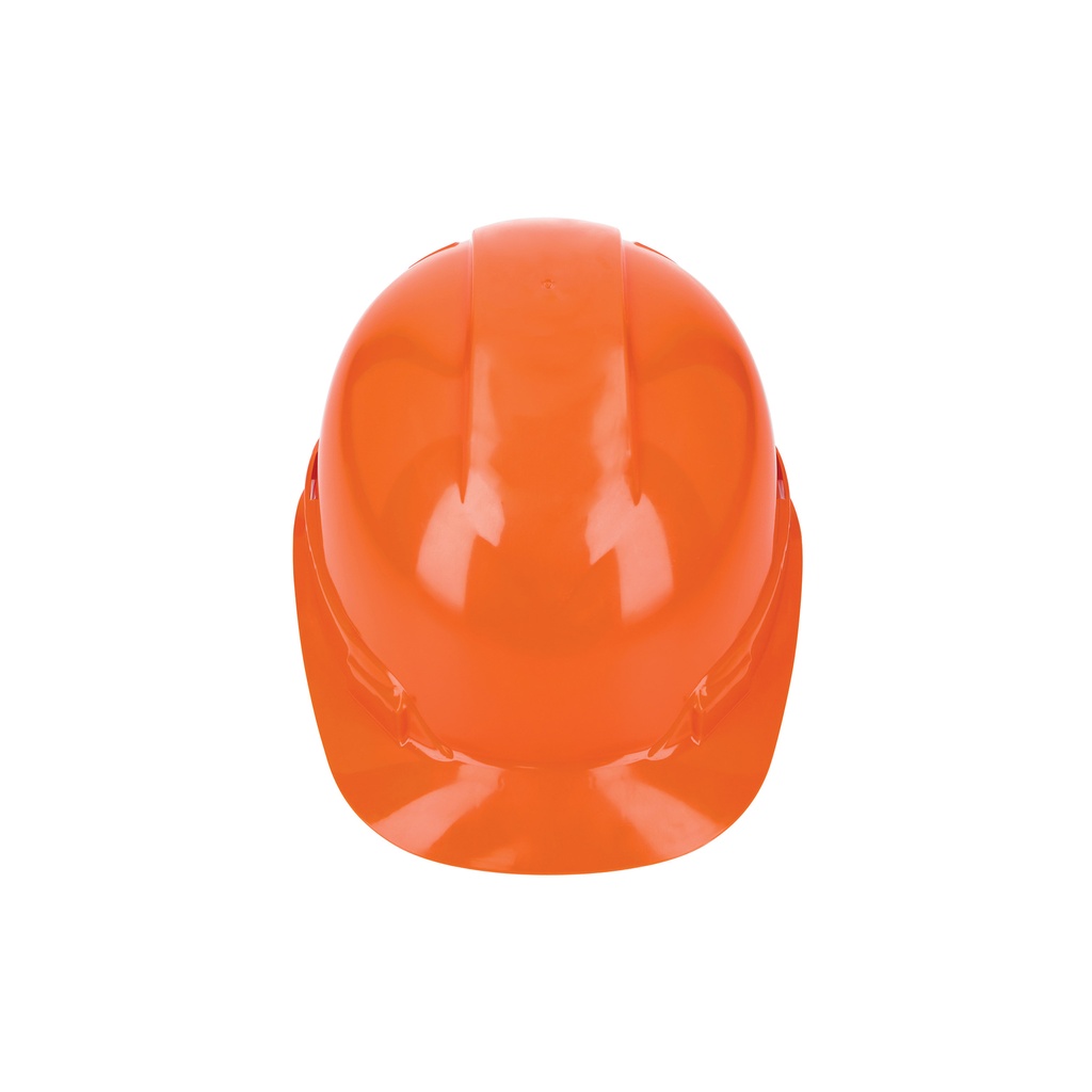 Casco de seguridad, ajuste de matraca, naranja, Truper
