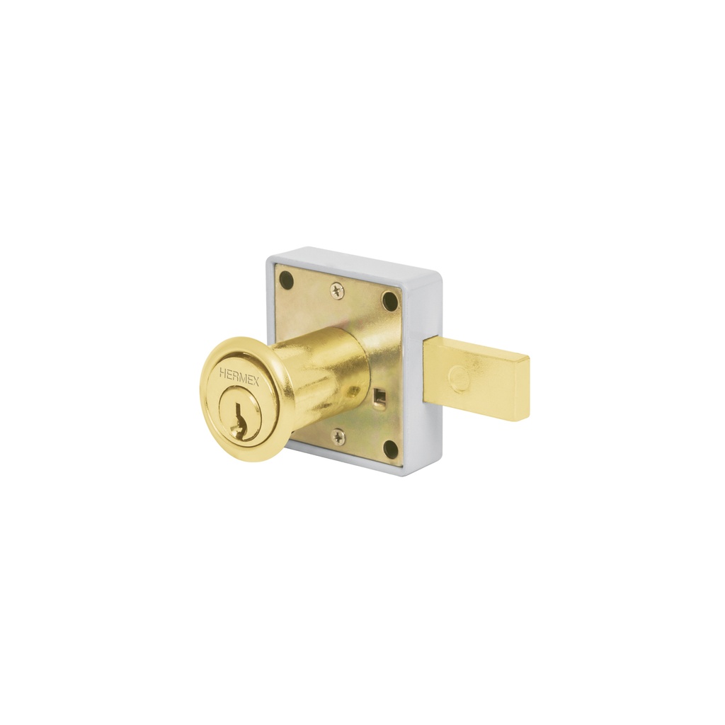 Cerraduras para mueble, accion horizontal, modelo 25 - Laton, Truper