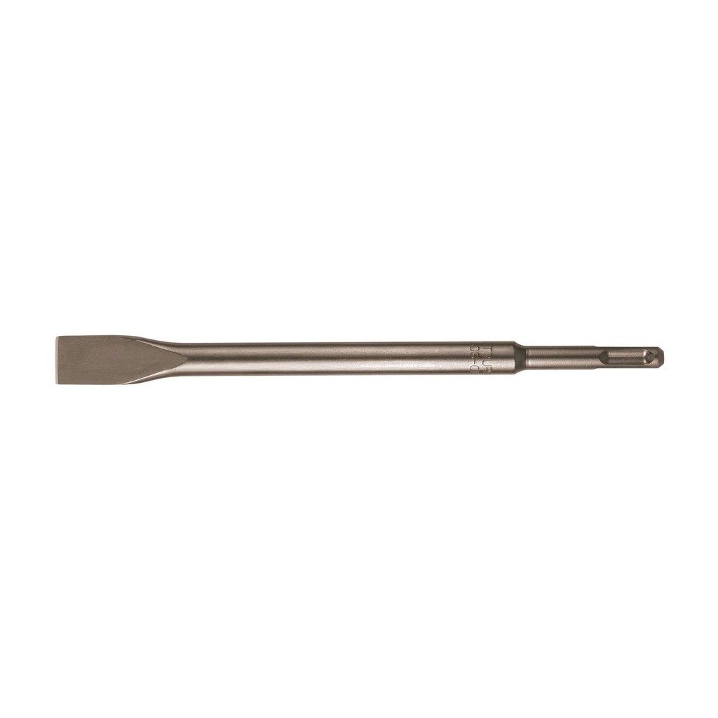 Cincel SDS plano delgado 10" cuña 3/4", Truper