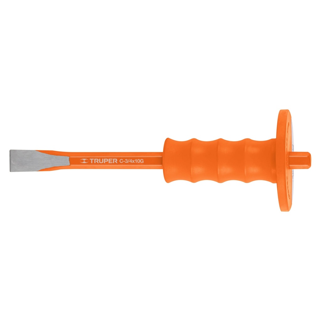 Cinceles 10" de largo con grip - Cuña 3/4", Truper