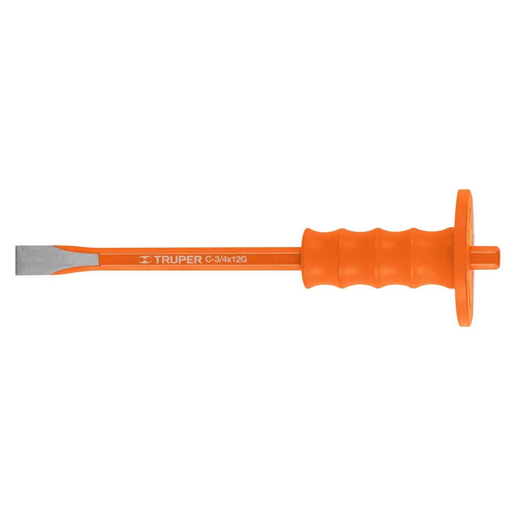 Cinceles 12" de largo con grip - Cuña 3/4", Truper