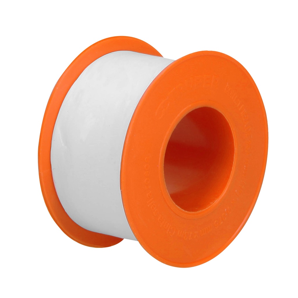 Cinta sella roscas, uso general, 13m Ancho 1", Truper