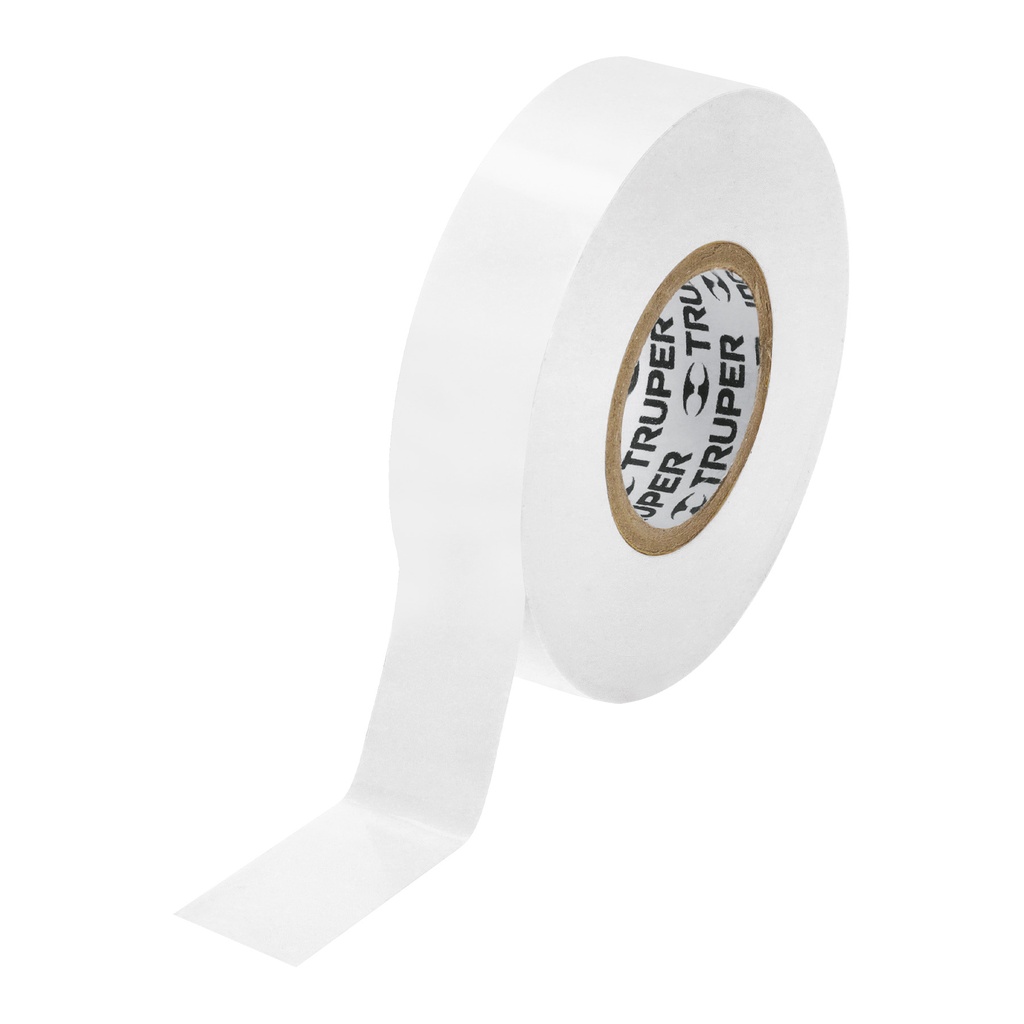 Cintas aislantes, 18m x 19mm Blanco, Truper