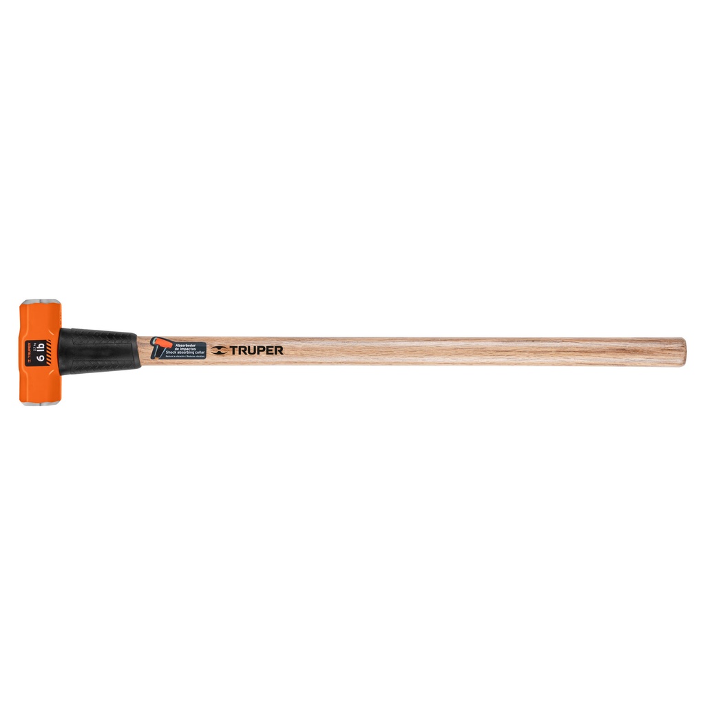 Combas octagonal mango de madera  36" x 6lbs, Truper
