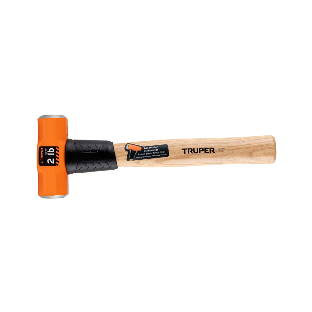Combas octagonal mango de madera 12" x 2lb , Truper