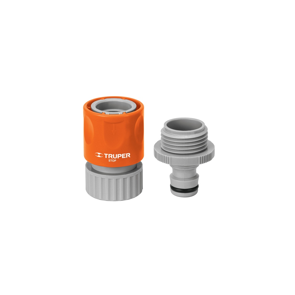 Concetor sistema click acople rapido accesorio, Truper