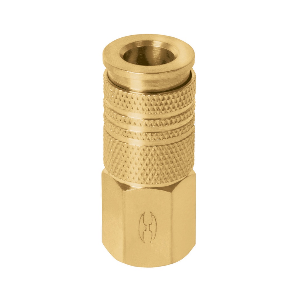 Conector rapido hembra de laton, Truper