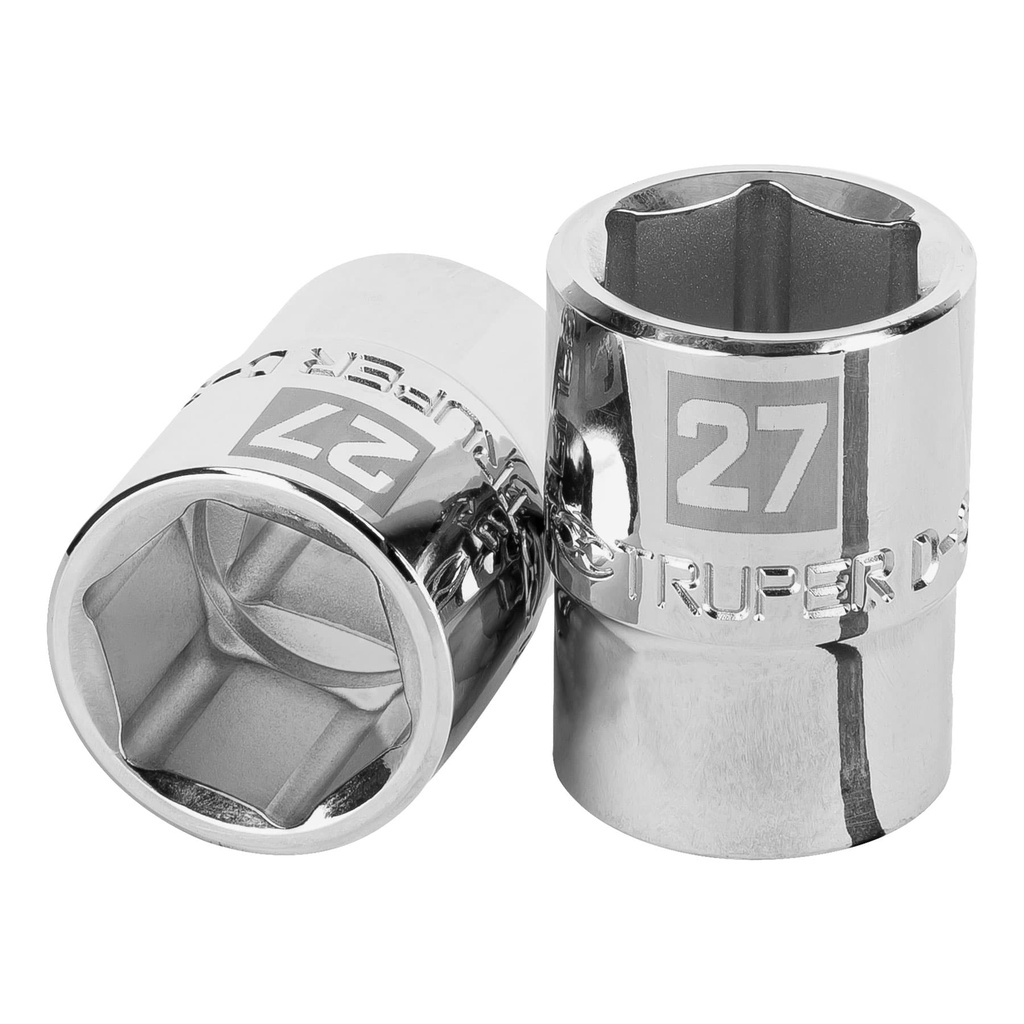 Dado hexagonal  E 3/4" - 27 mm, Truper