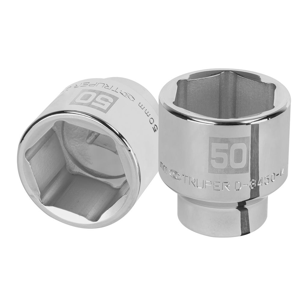 Dado hexagonal  E 3/4" - 50 mm, Truper