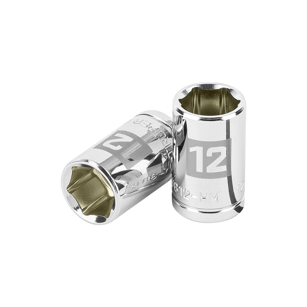 Dado hexagonal en mm  E3/8" -  12mm, Truper