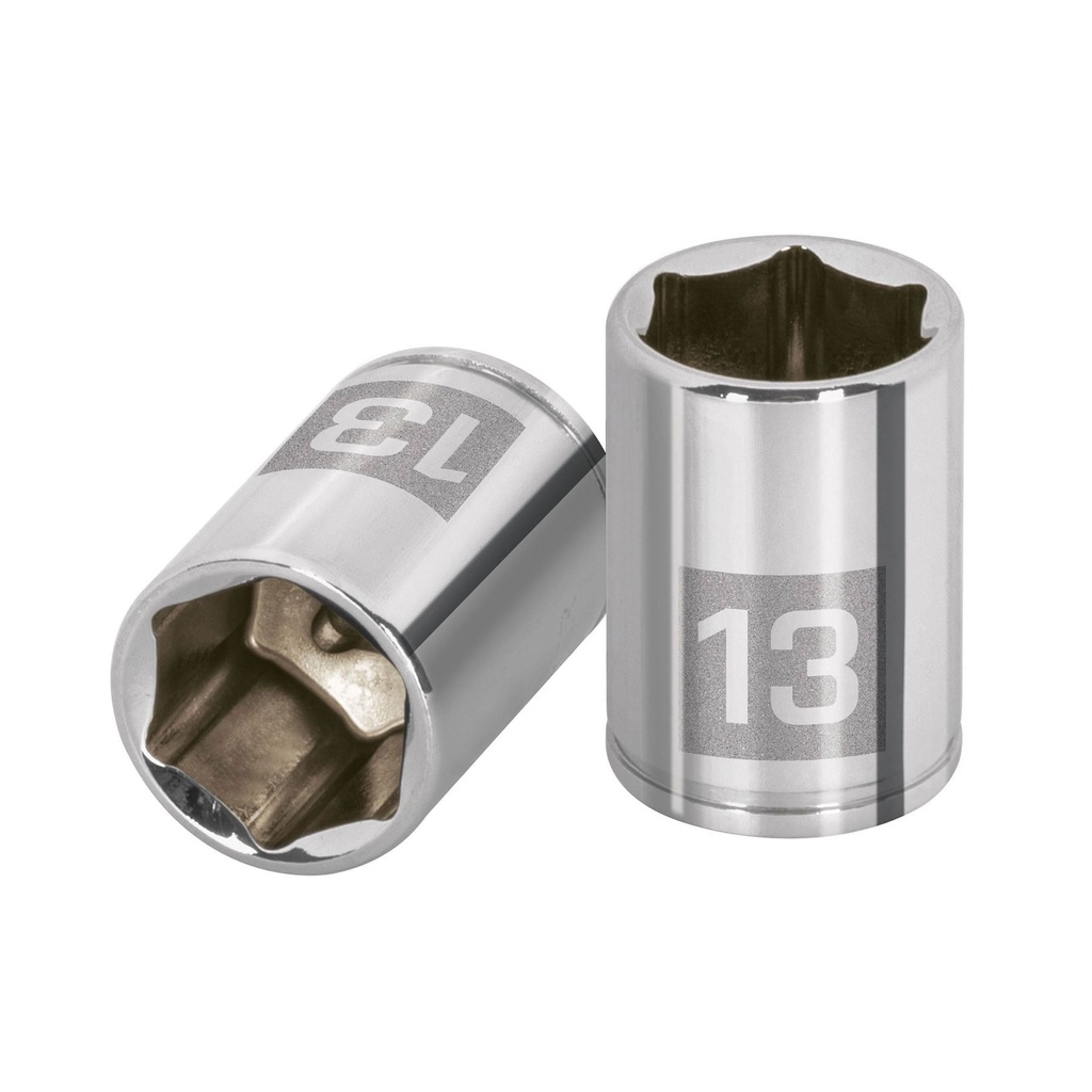 Dado hexagonal en mm - 13mm, Truper