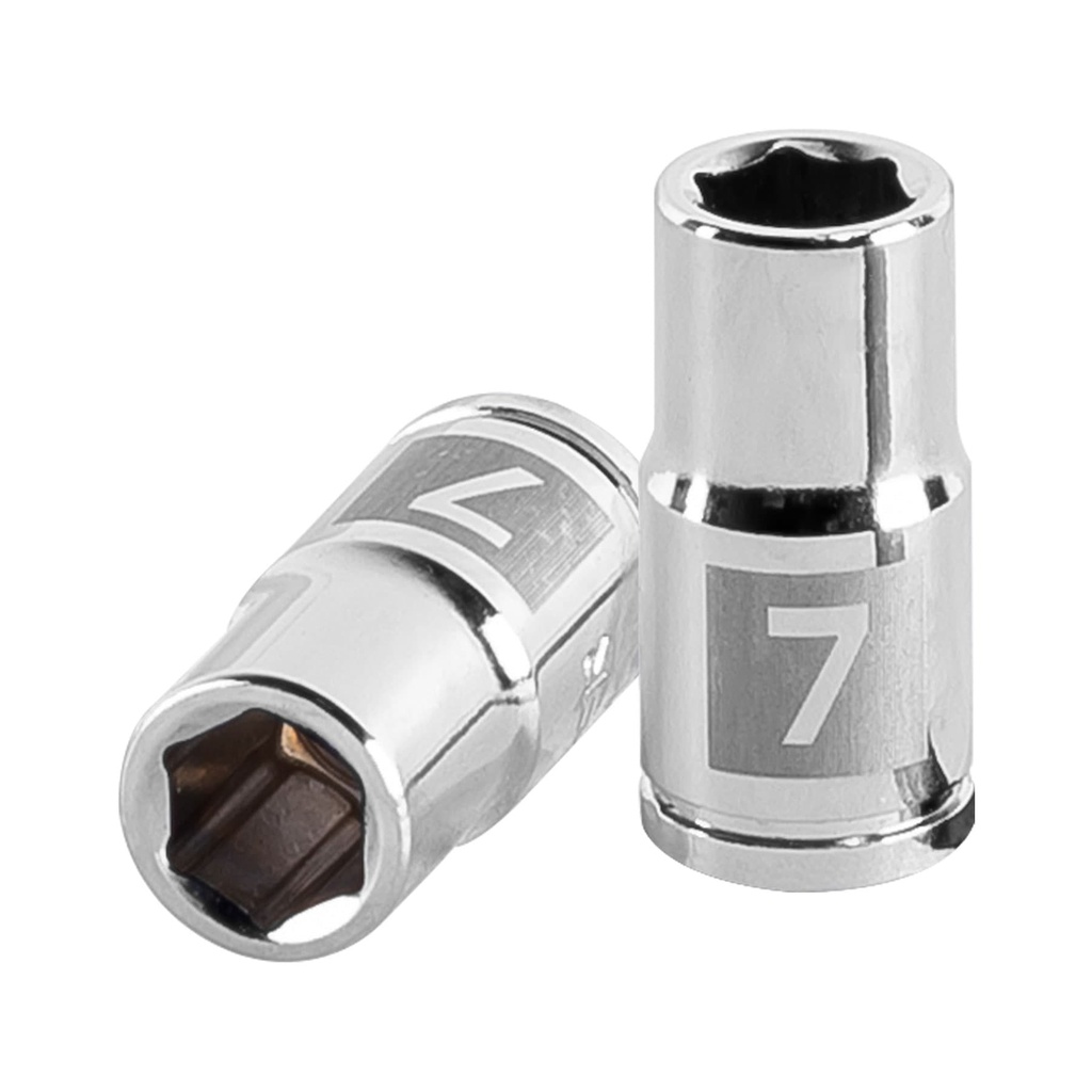 Dado hexagonal en mm - 7mm, Truper