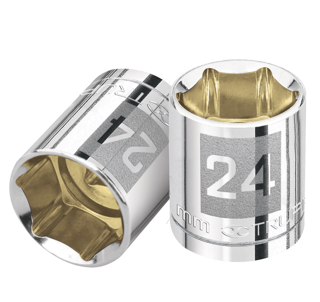 Dados hexagonales E 1/2" - 18 mm, Truper