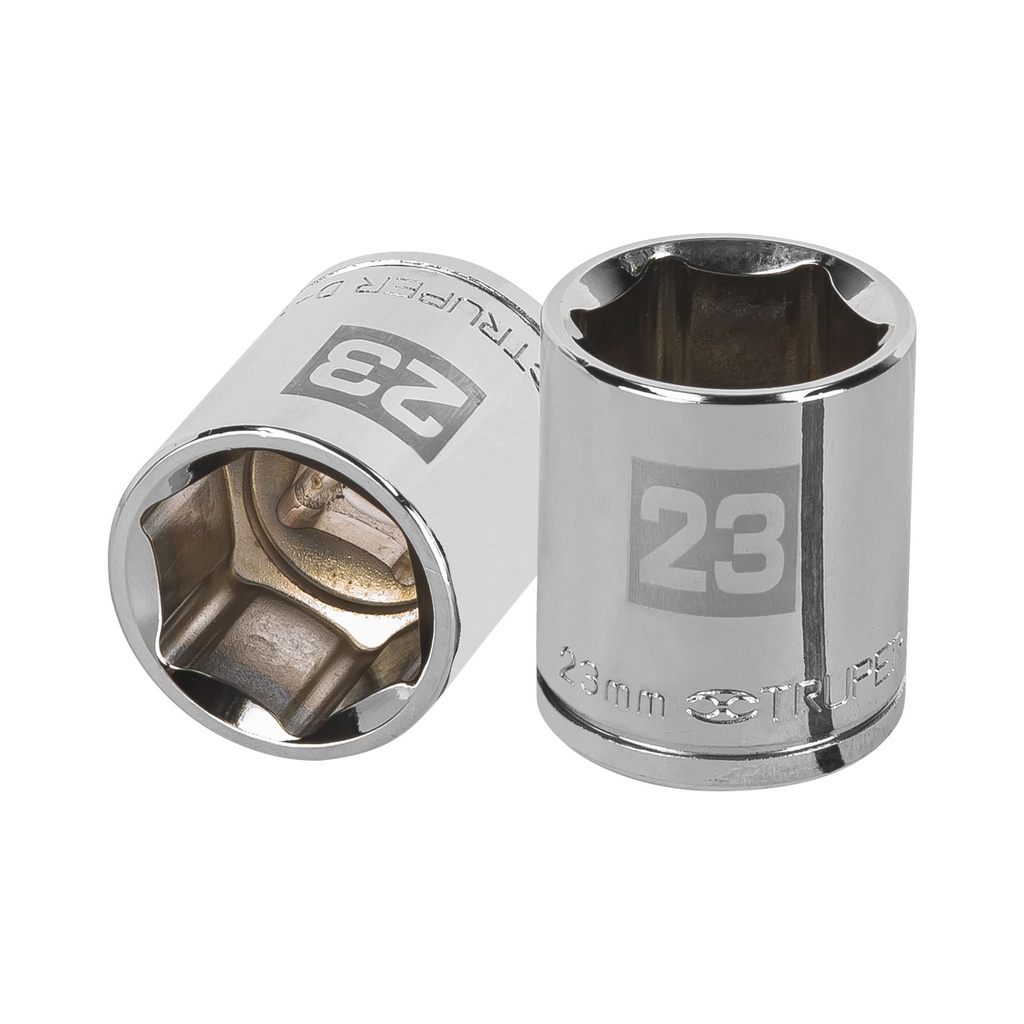 Dados hexagonales E 1/2" - 23 mm, Truper