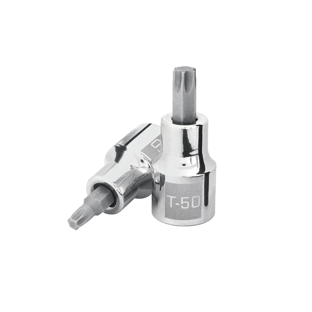 Dados punta torx  E 1/2" , T-50, Truper