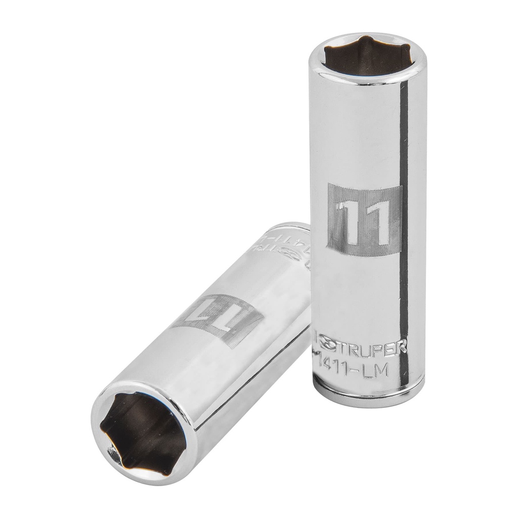 Dados tubulares hexagonales en mm - 11mm, Truper