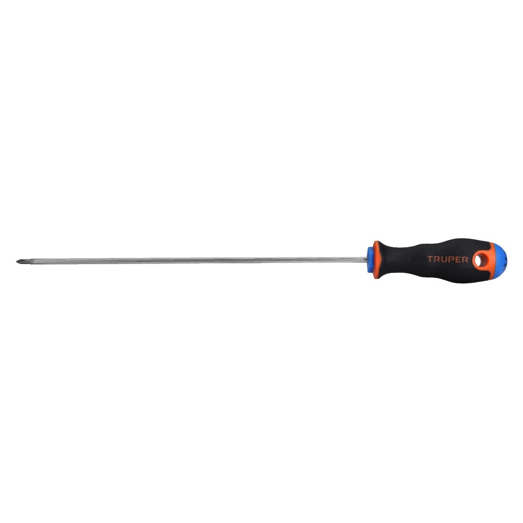 Desarmador de cruz 1/8 x 8”, mango Comfort Grip, Truper