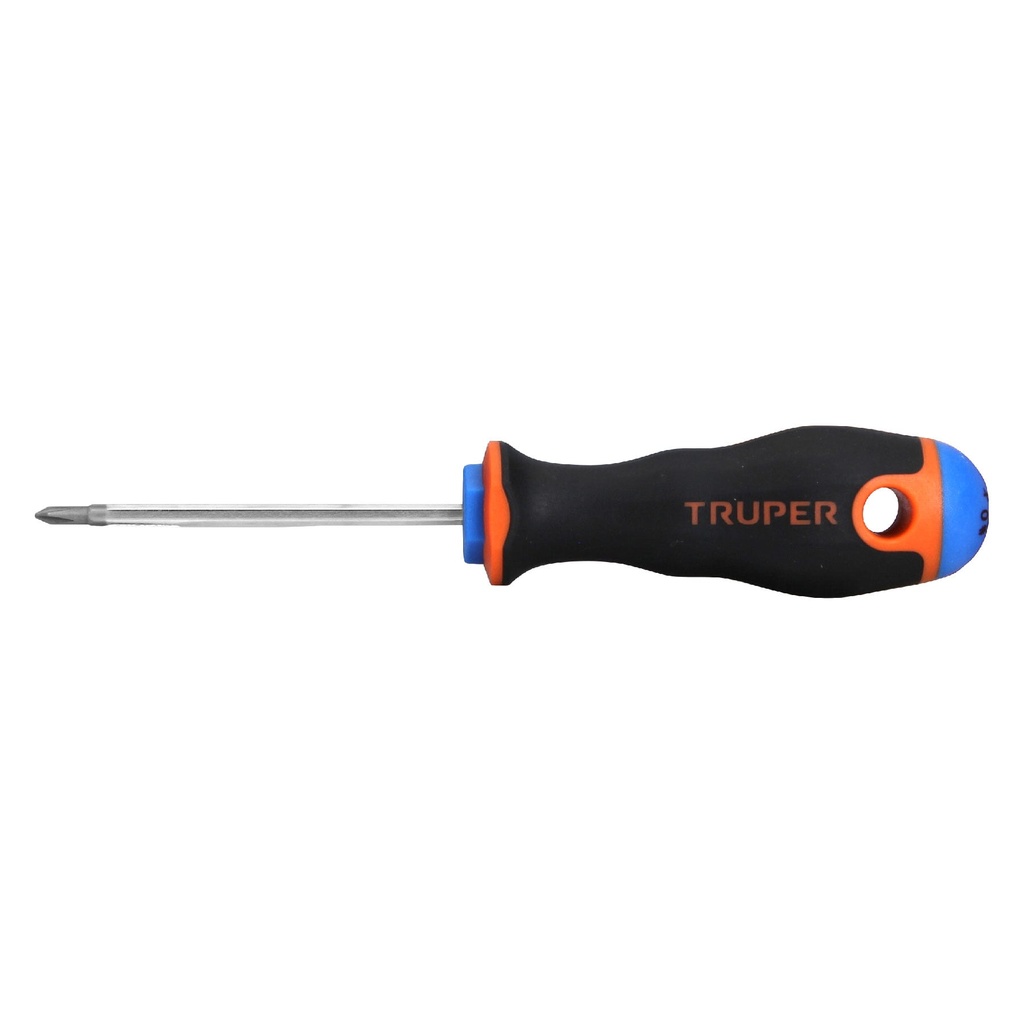 Desarmador punta phillips, 1/8" mango Comfort Grip, 2-1/2", Truper